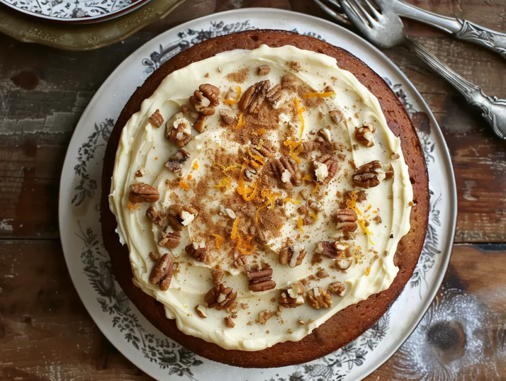 Zuckerfreier Karottenkuchen