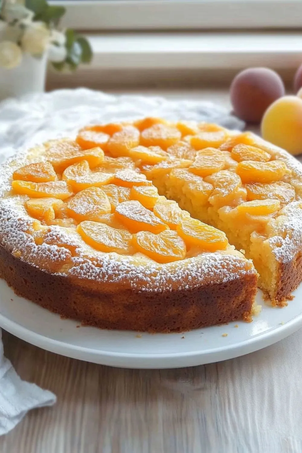 Die Zutaten für euer saftigen Aprikosenkuchen im Überblick