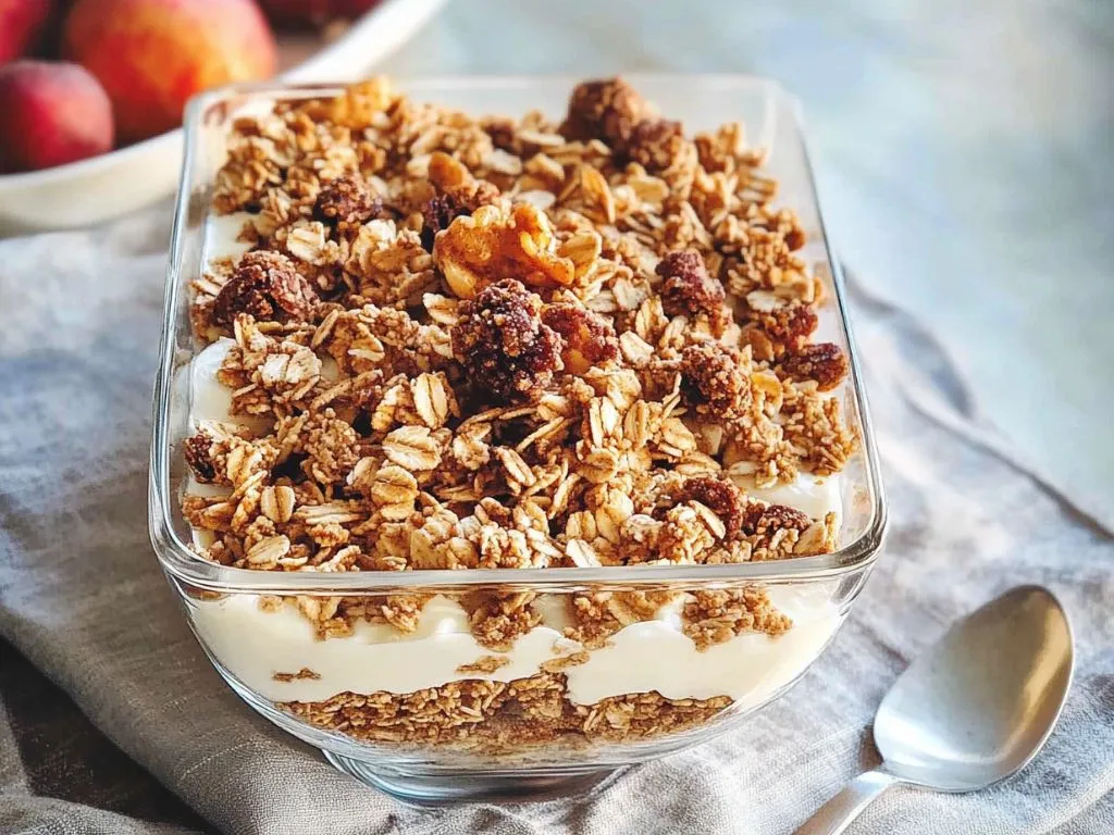 Zeitplanung für perfektes Gesundes Granola ohne Zucker