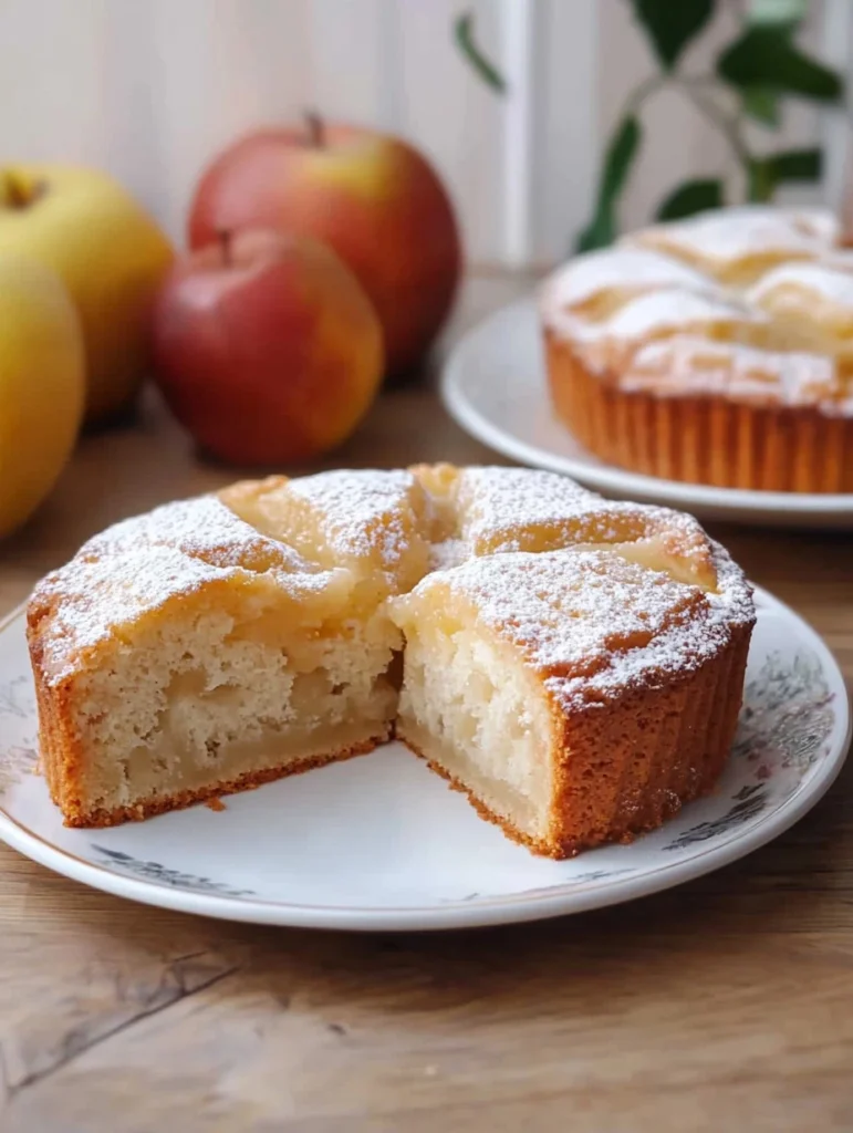 Gesunder Apfelkuchen