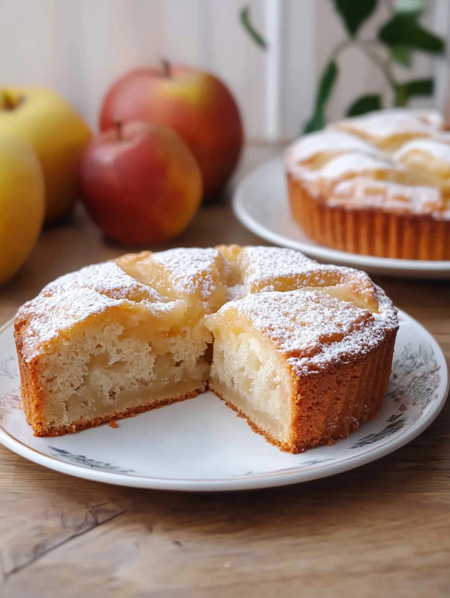 Gesunder Apfelkuchen